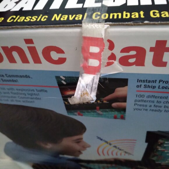 Electronic Talking Battleship from 1989 - Picture 7 of 7